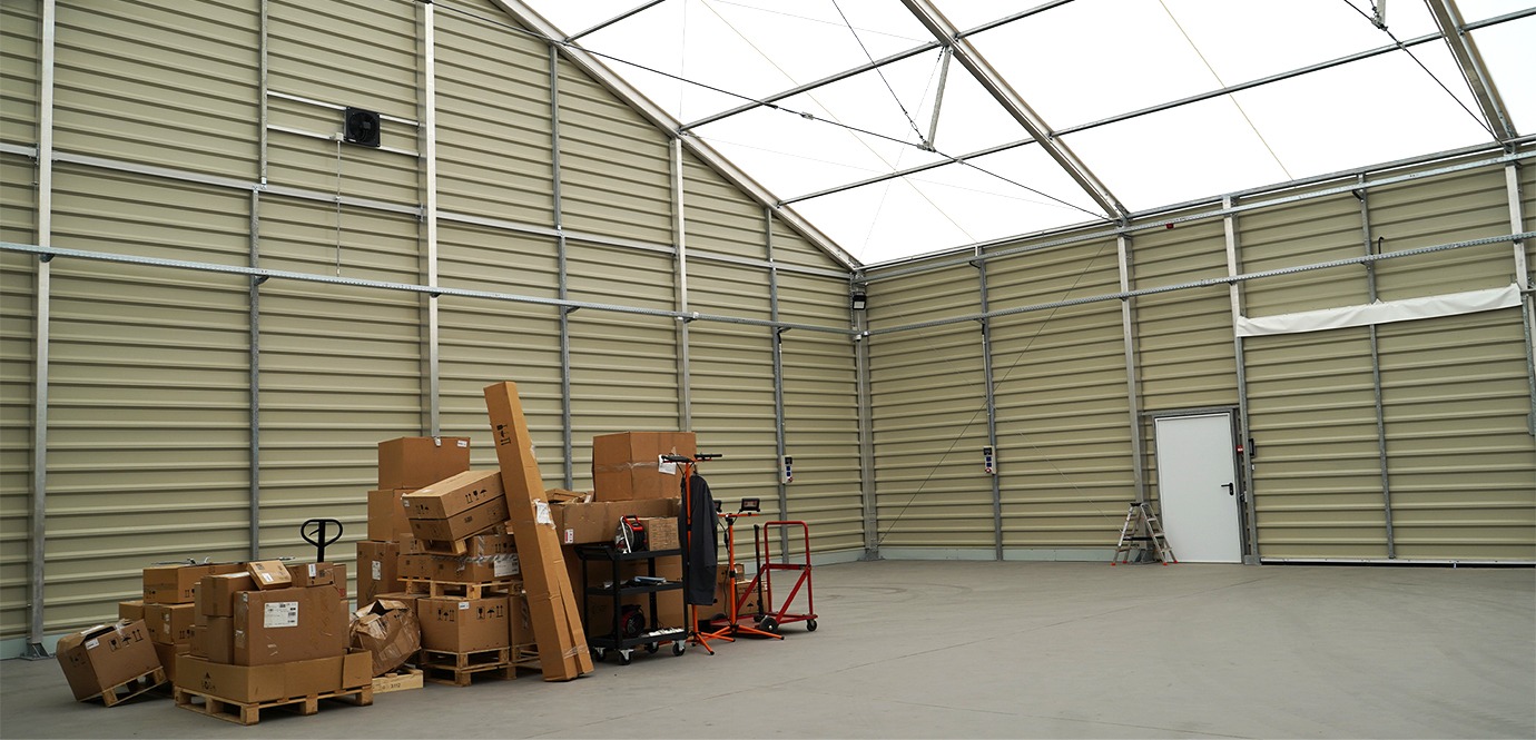 Швидкомонтований склад для АВТ Баварія Київ