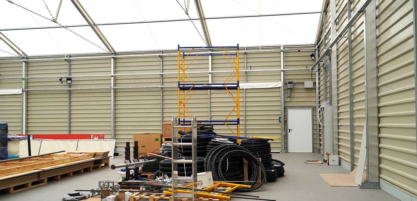 Швидкомонтований склад для АВТ Баварія Київ