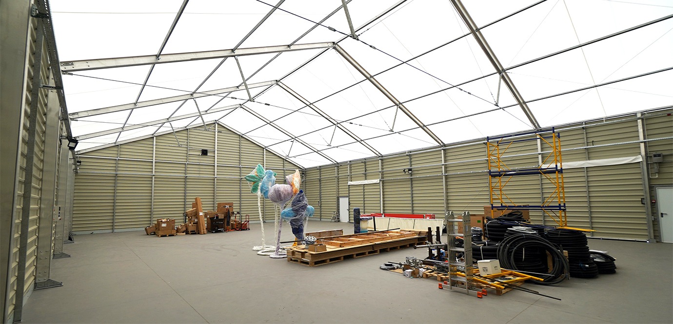 Швидкомонтований склад для АВТ Баварія Київ