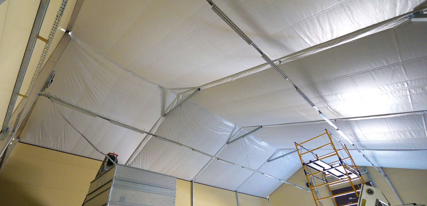 Склад та виробниче швидкомонтоване приміщення під одним дахом