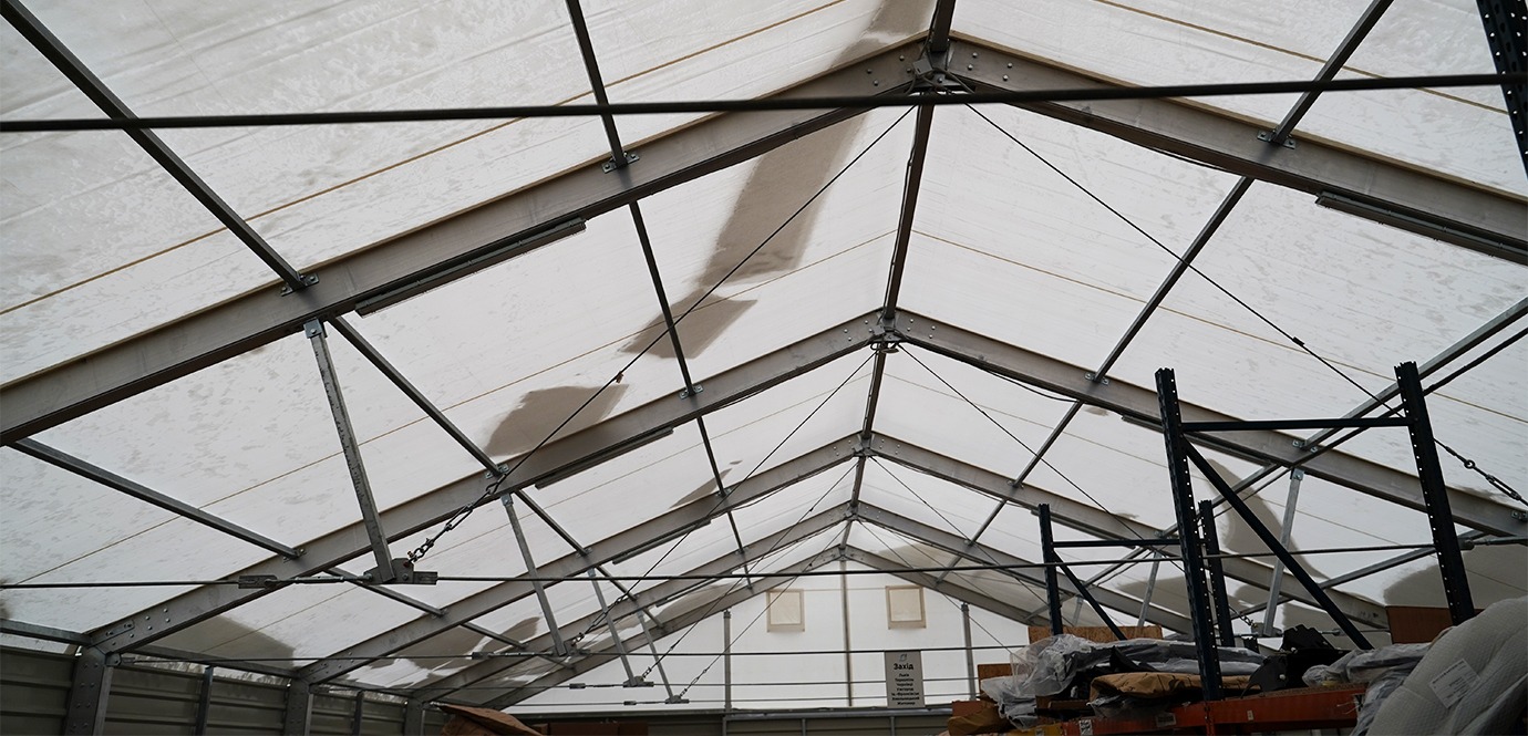 Швидкомонтовані будівлі: розширення площі основного складу всього за 2,5 місяці