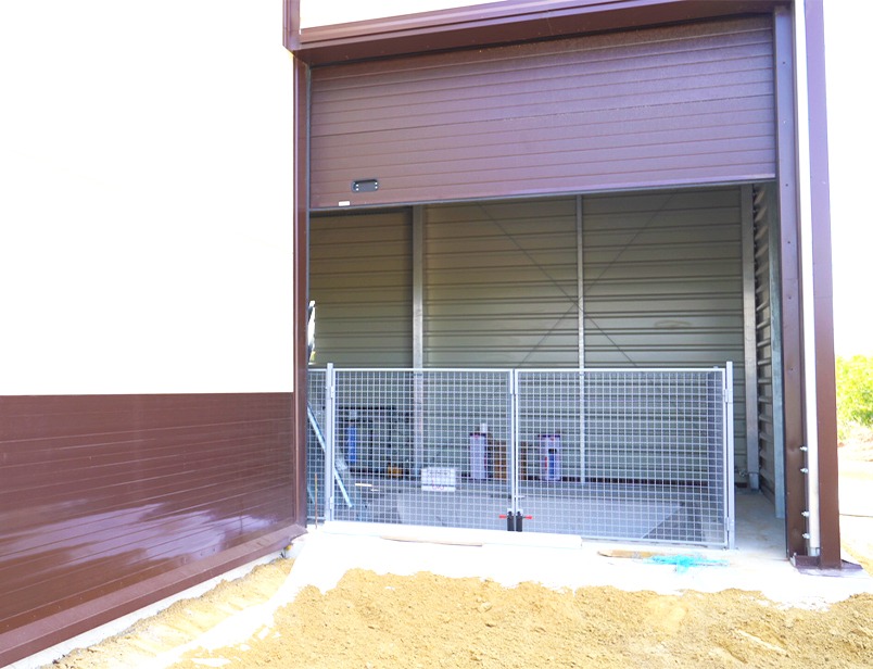 Склад та виробниче швидкомонтоване приміщення під одним дахом