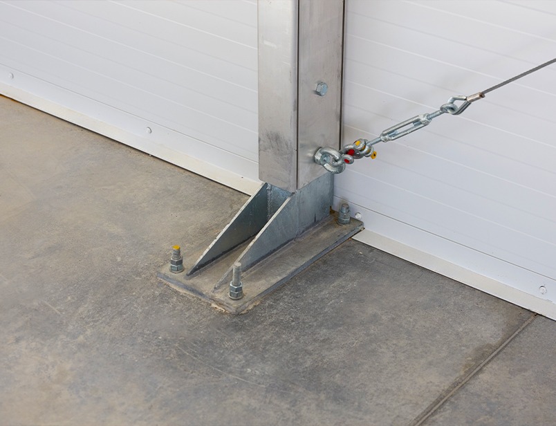 Швидкомонтований склад із мезонінною платформою для компанії 