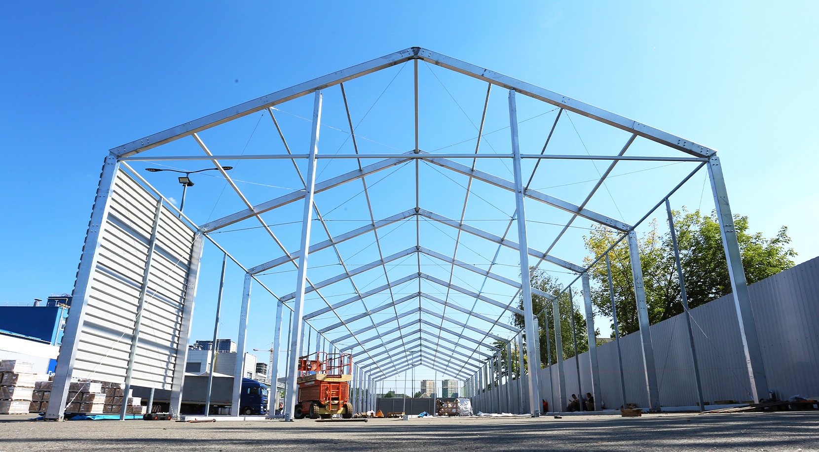 Склад за квартал для «Агромат»: повний цикл будівництва