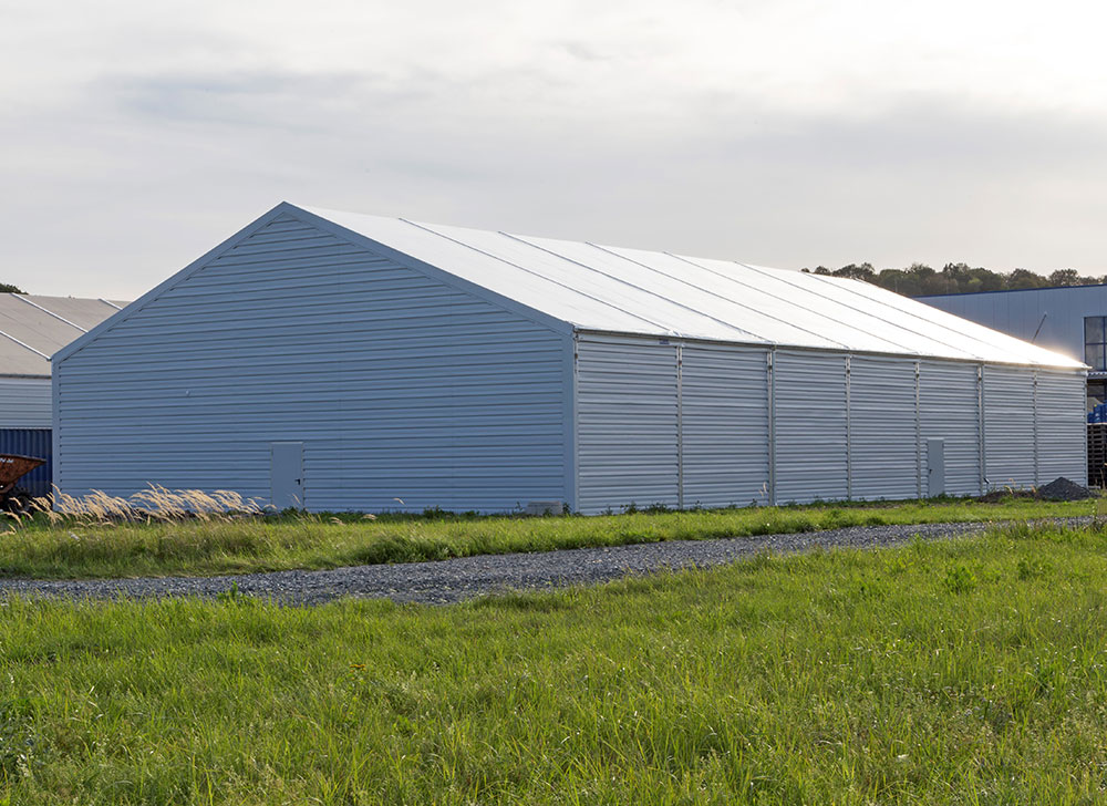 Холодна швидкомонтована споруда. Площа до 800 кв. м