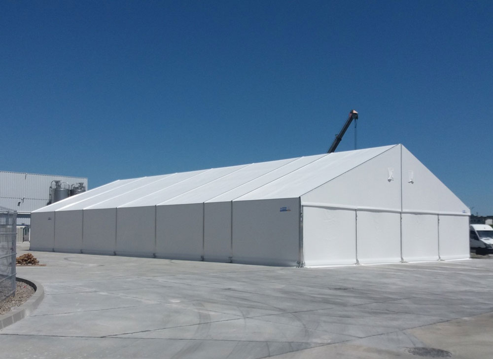 Холодна швидкомонтована споруда. Площа до 800 кв. м