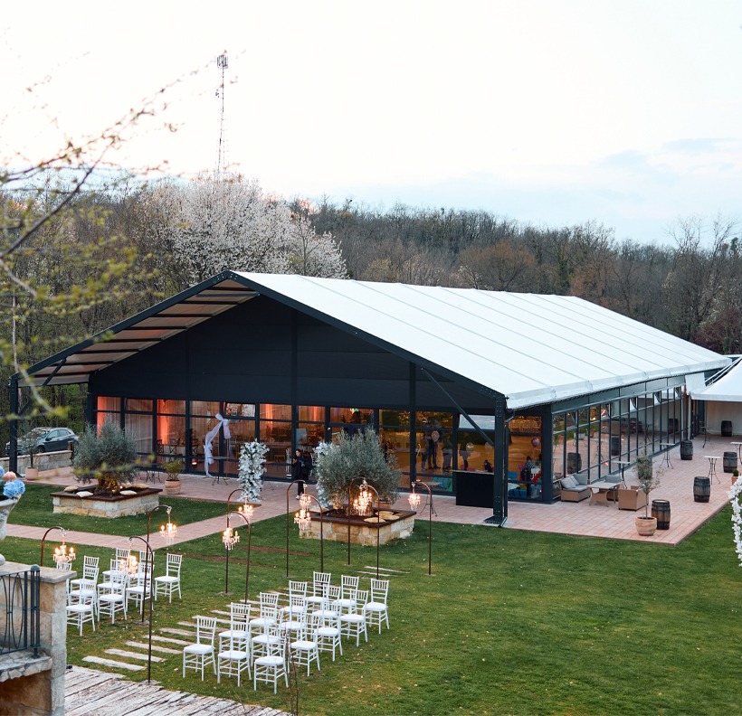 Швидкомонтований івент-хол для компанії ABC Rent (Хорватія)