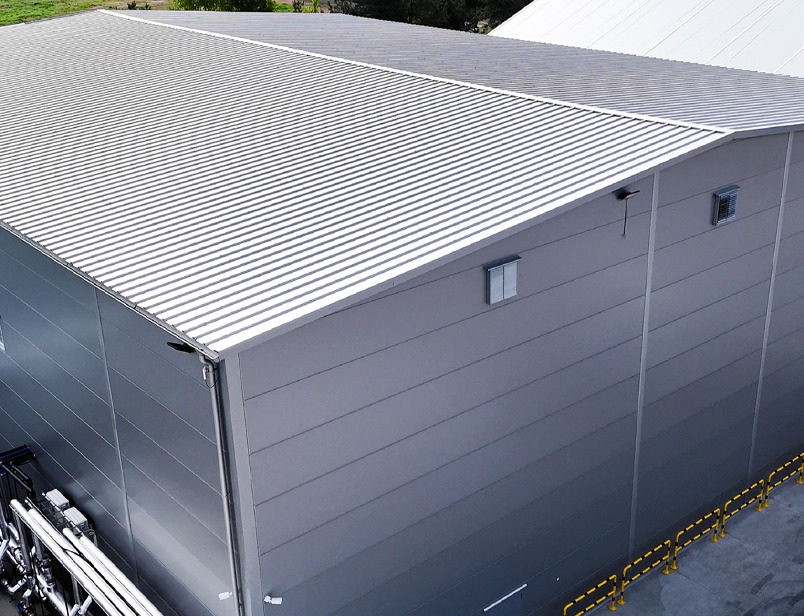 Швидкомонтована сталева споруда для виробництва PET-преформ у Польщі